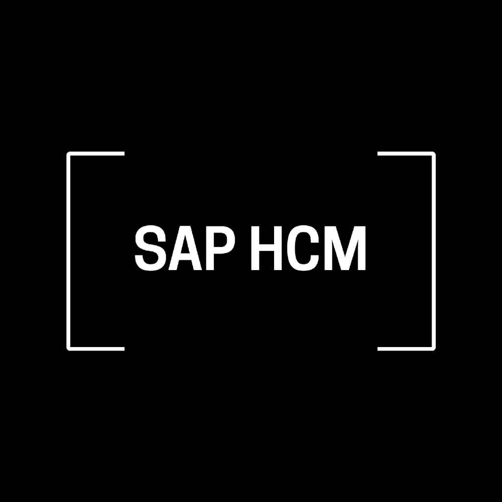 SAP HCM in weiß